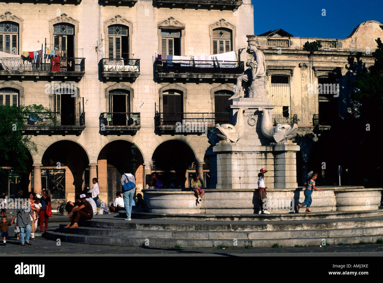 Kuba, Ciudad de La Habana, Havanna, La Habana, in der Altstadt Stock Photo