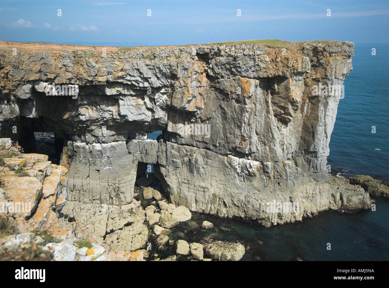 Stackpole Photography Stackpole geology hi-res stock photography and images - Alamy