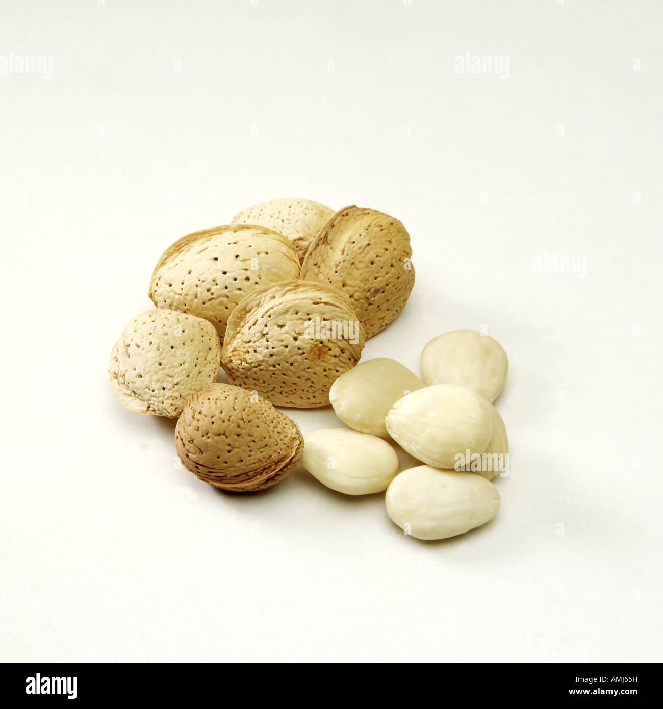 Almonds in shell Stock Photo Alamy