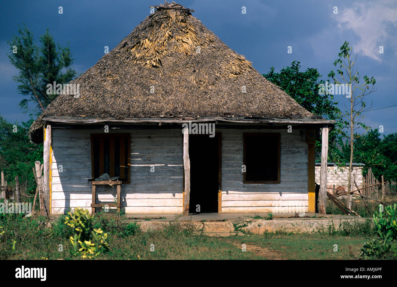 Kuba, Villa Clara, Dorfhaus Stock Photo
