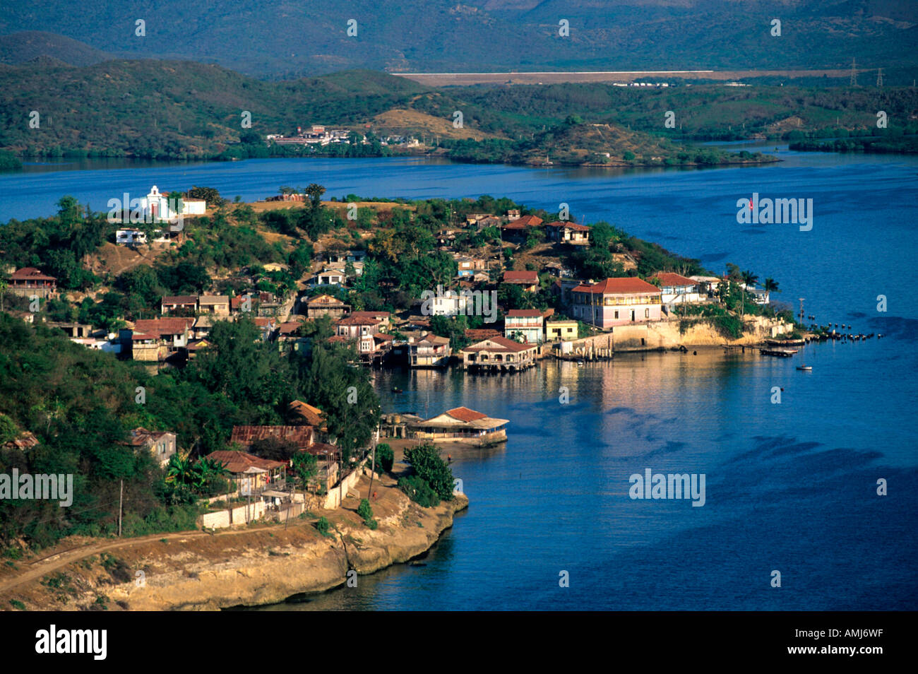 Kuba, Santiago de Cuba, Insel Cayo Granma Stock Photo