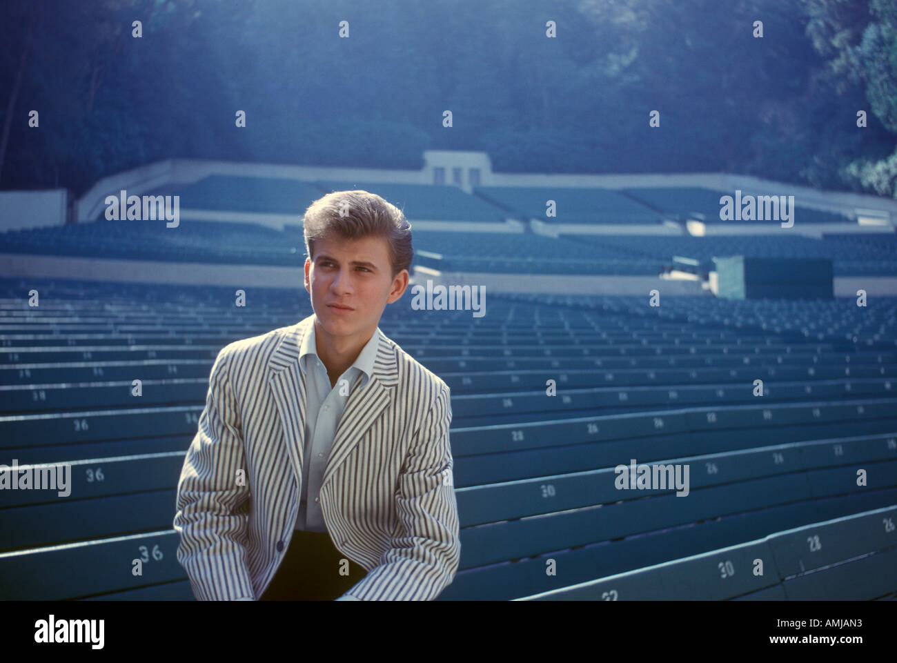 Bobby Rydell in outdoor portrait 1959 61 Stock Photo - Alamy