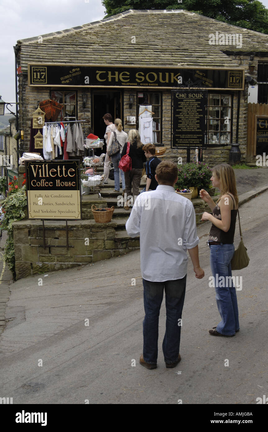 Haworth building house Stock Photo Alamy