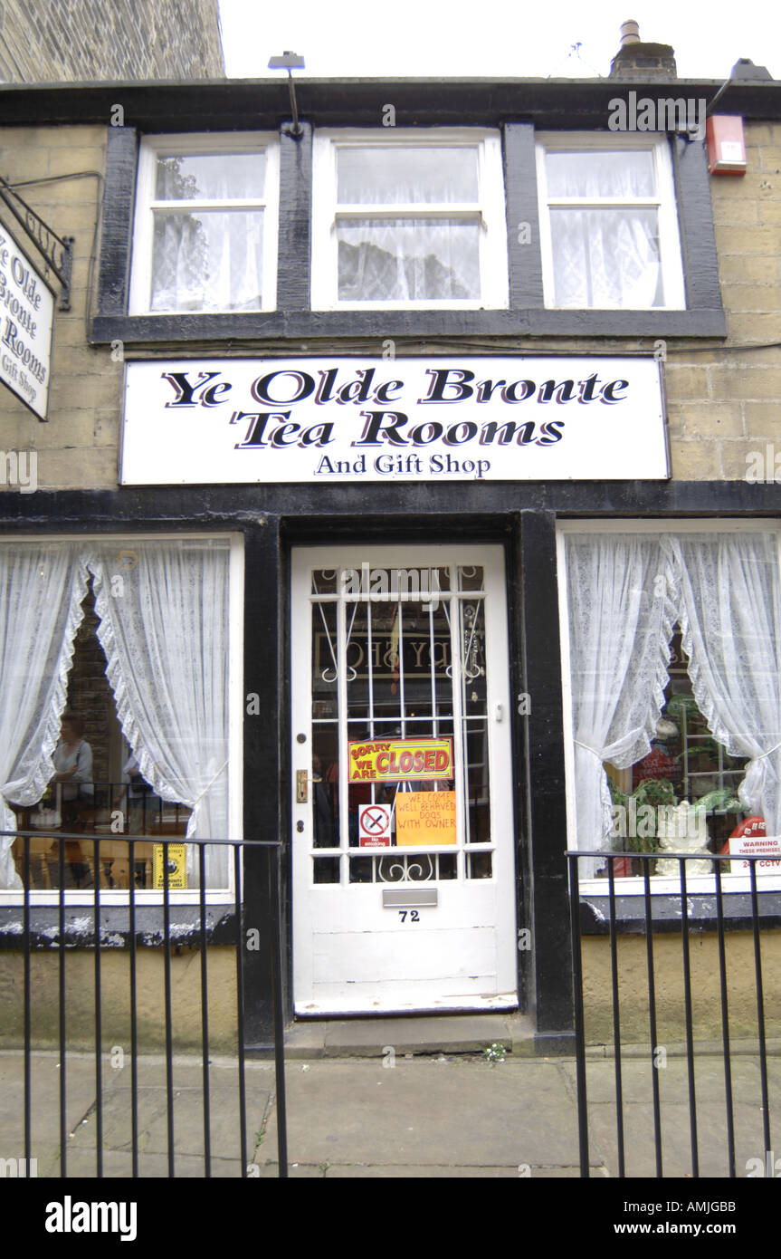 Haworth building house business Stock Photo Alamy