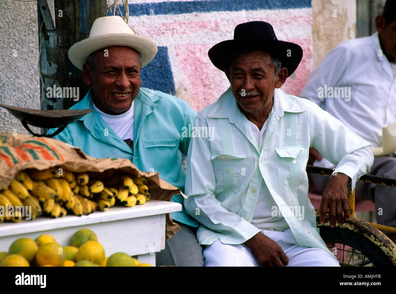 Mexiko, Yucatan, Hunucma bei Merida, Zuschauer bei religiöser Fiesta Stock Photo