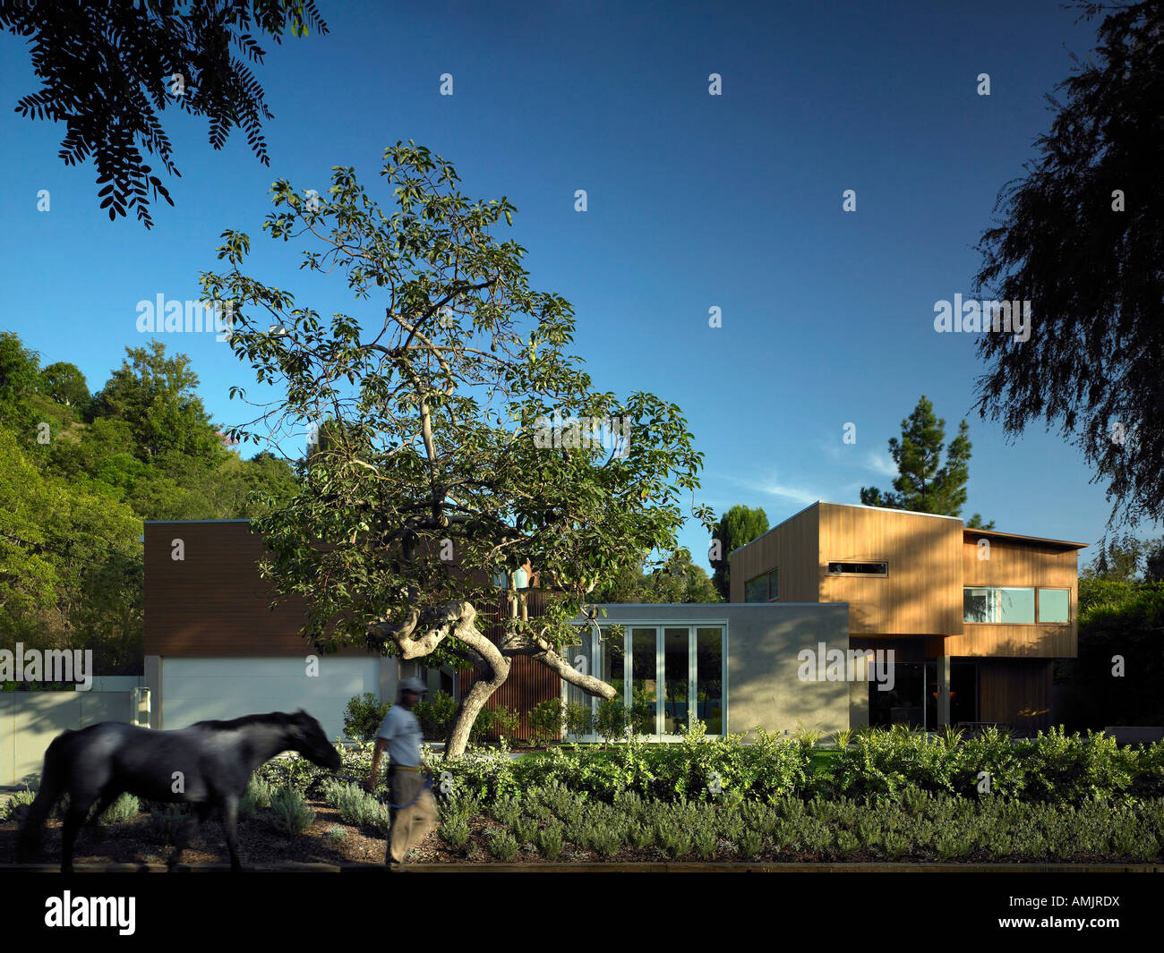 Kaplan Wright House, Los Angeles Architect Susan Minter Stock Photo