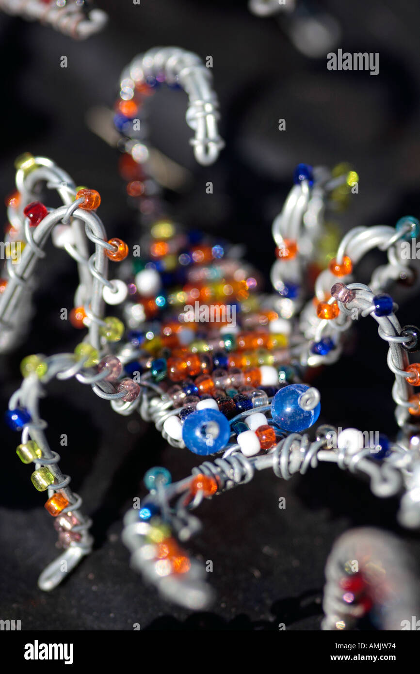 African wire beaded Scorpion Zulu Xhosa South Africa Stock Photo Alamy