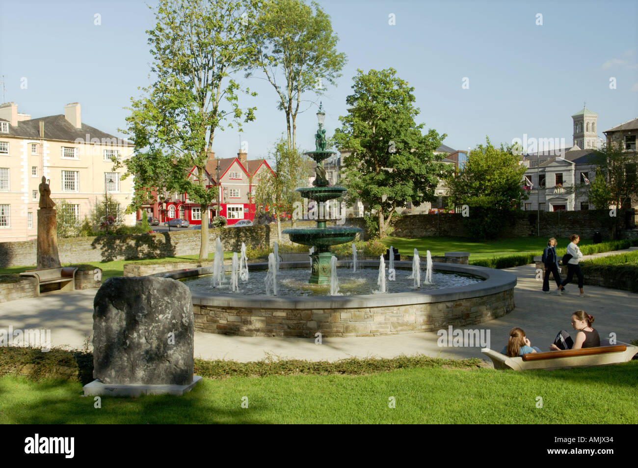 Ancient town of Lismore on River Blackwater, County Waterford, Ireland
