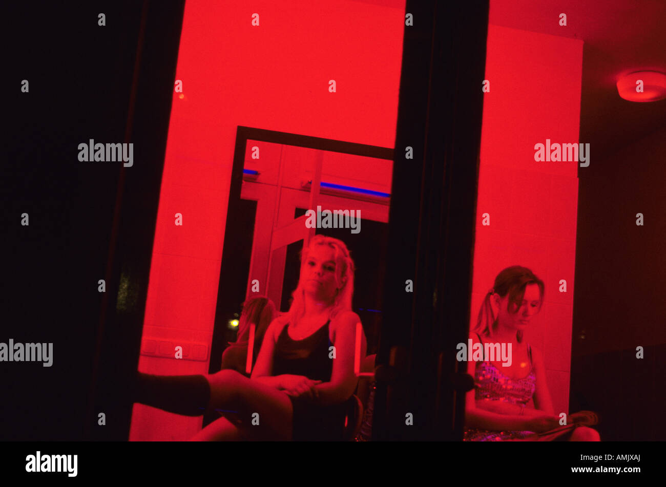 NETHERLANDS North Holland Amsterdam Prostitutes in the Red light District  Stock Photo - Alamy