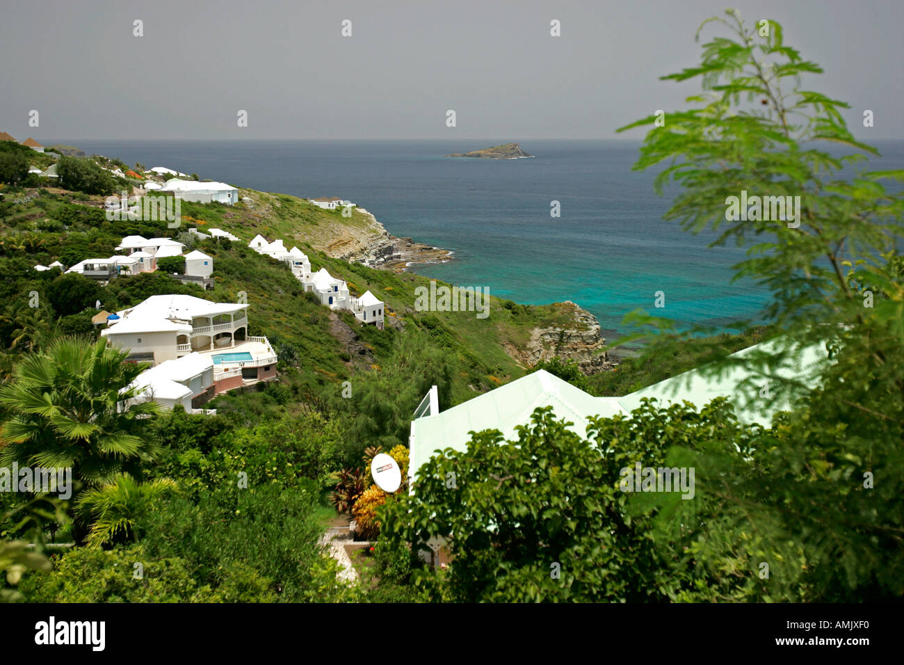 Cliff top properties with spectacular Caribbean views Mont Jean St