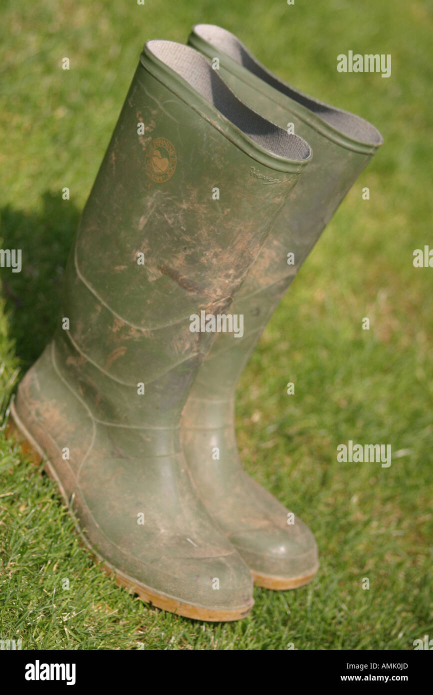 a stock photograph of wellington boots Stock Photo - Alamy