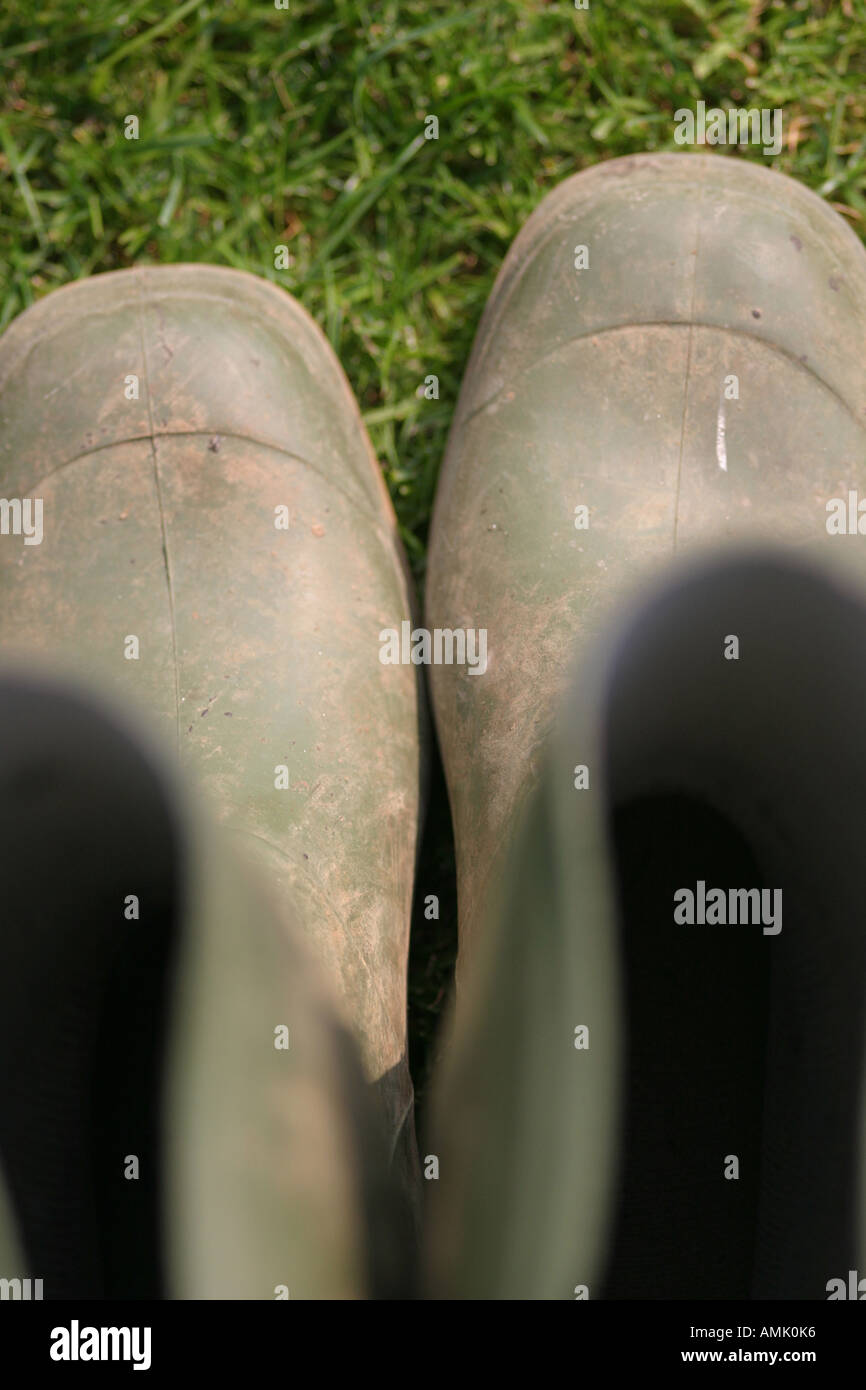 a stock photograph of wellington boots Stock Photo - Alamy