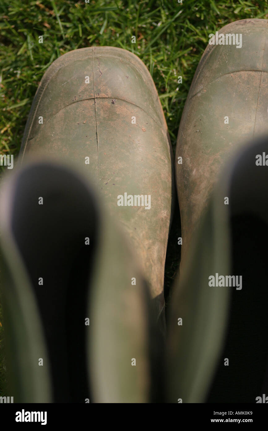 a stock photograph of wellington boots Stock Photo - Alamy