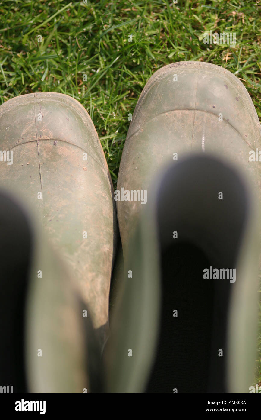 a stock photograph of wellington boots Stock Photo - Alamy