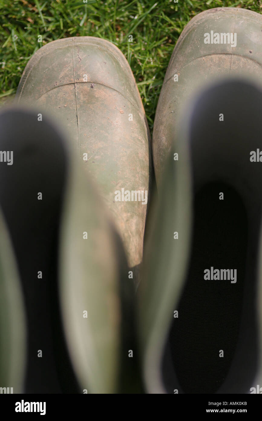 a stock photograph of wellington boots Stock Photo - Alamy