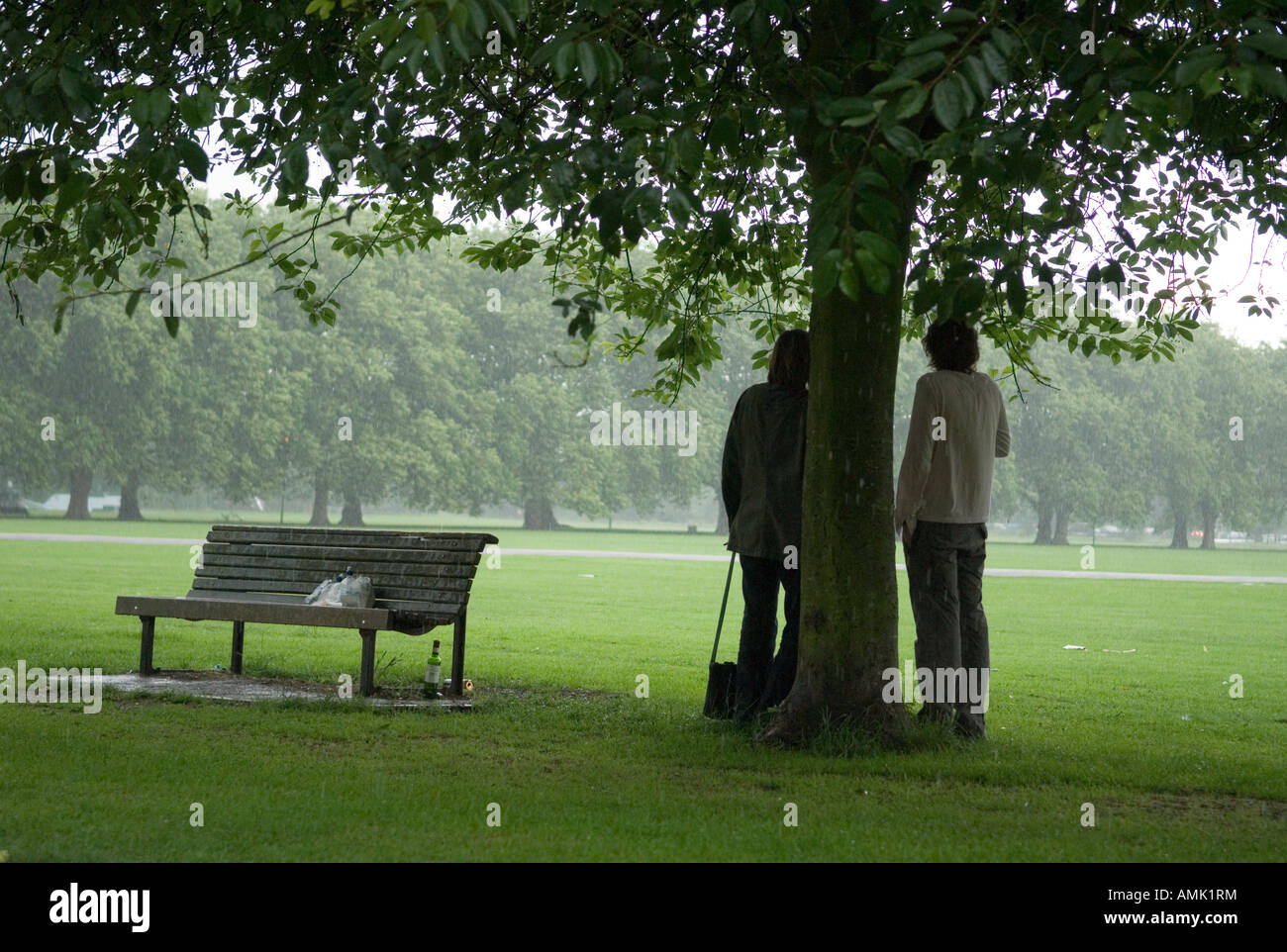 Waiting for the Rain to stop Stock Photo - Alamy