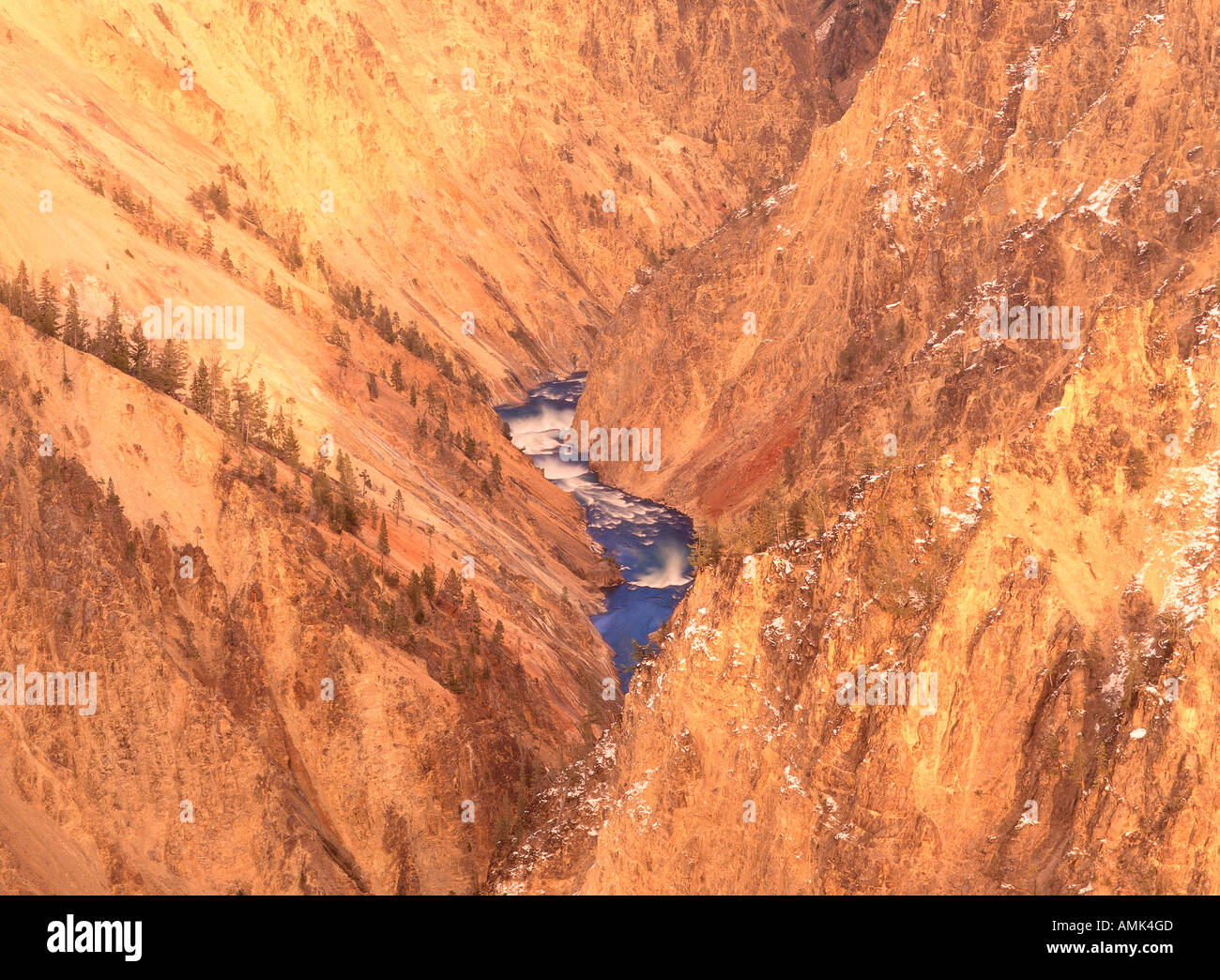 Yellowstone River, Yellowstone National Park, Wyoming, USA Stock Photo