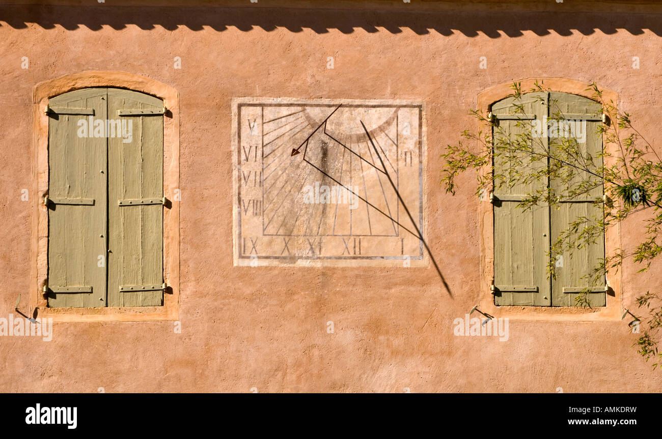 Sundial shuttered windows hires stock photography and images Alamy