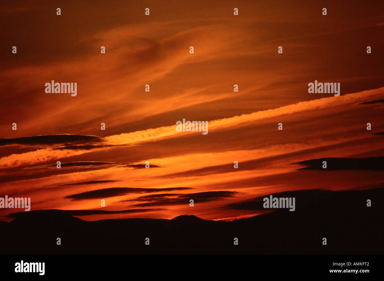 Sunset Stock Photo
