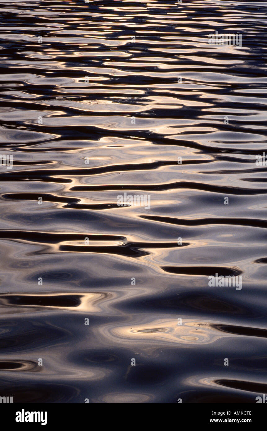 Water Pattern Labrador, Canada Stock Photo