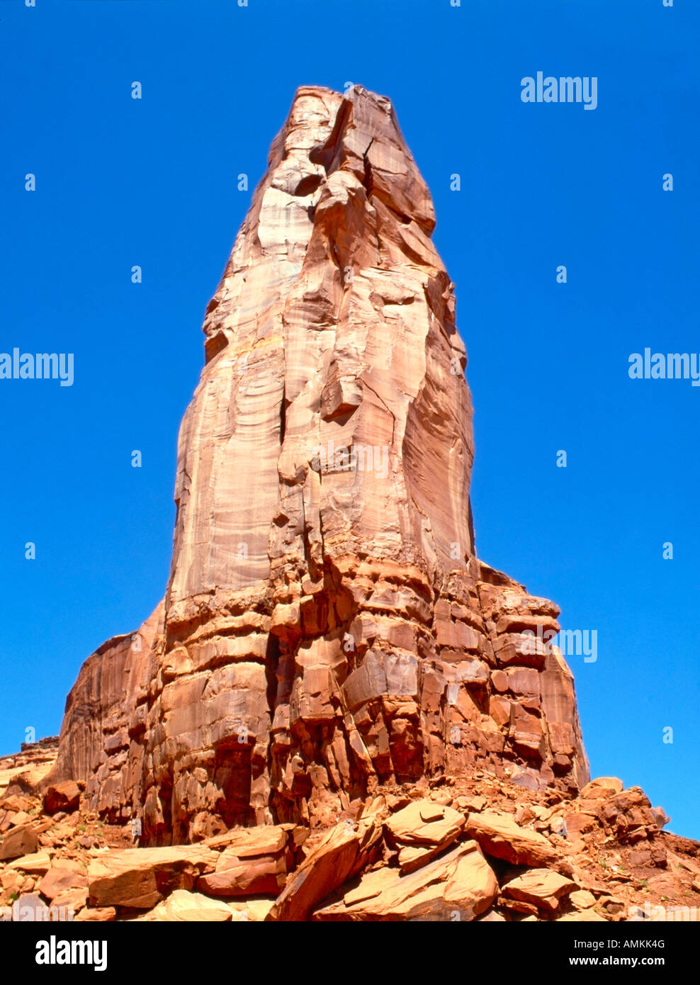 Monument Valley on the Utah/Arizona border, USA Stock Photo Alamy