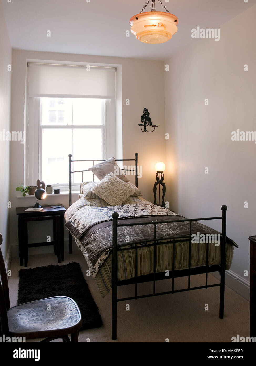 Single Bedroom Interior Stylish Stock Photo Alamy Single Bedroom Interior Stylish Stock Photo Alamy