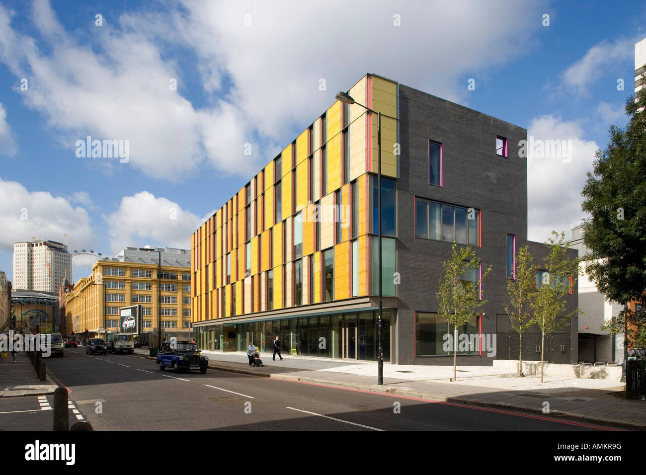 Coin Street Neighbourhood Centre, Stamford Street, London Architect: Haworth Tompkins Architects Stock Photo