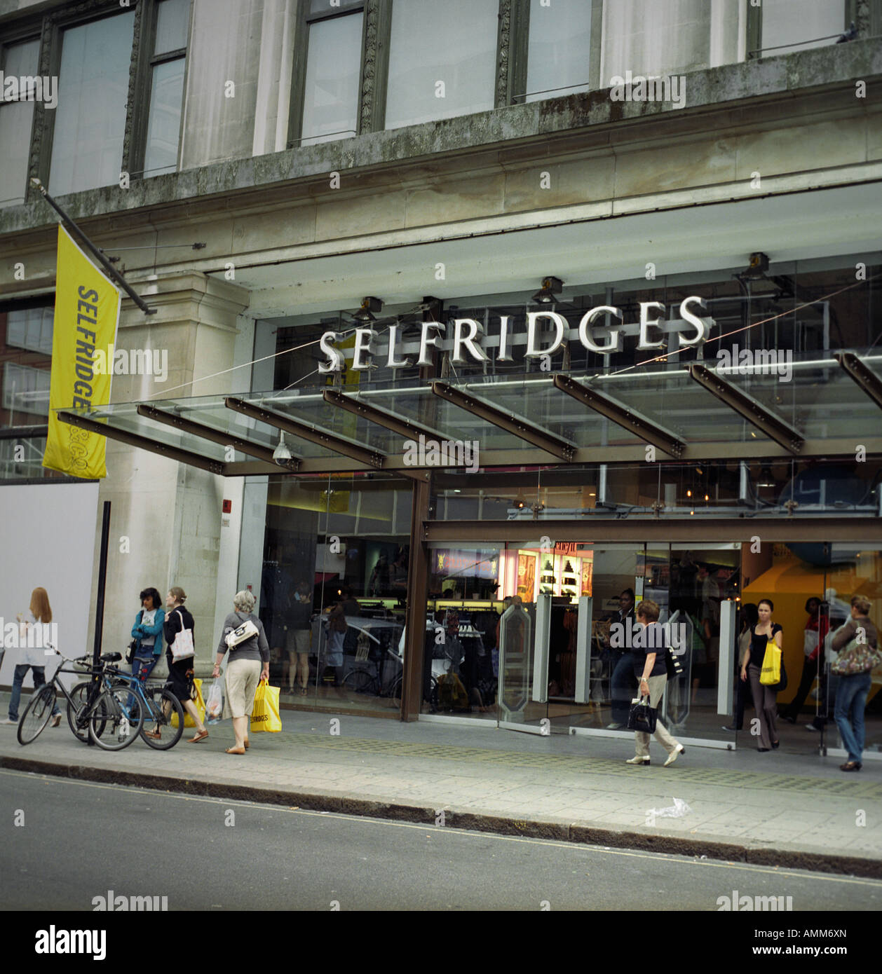 Selfridges department store, London Stock Photo