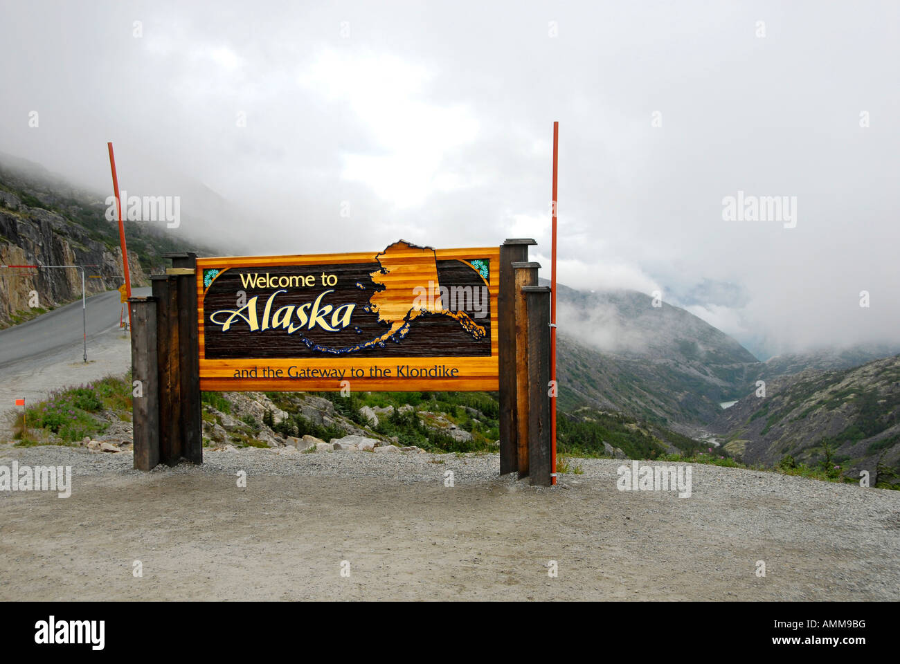 Welcome To Skagway High Resolution Stock Photography And Images Alamy