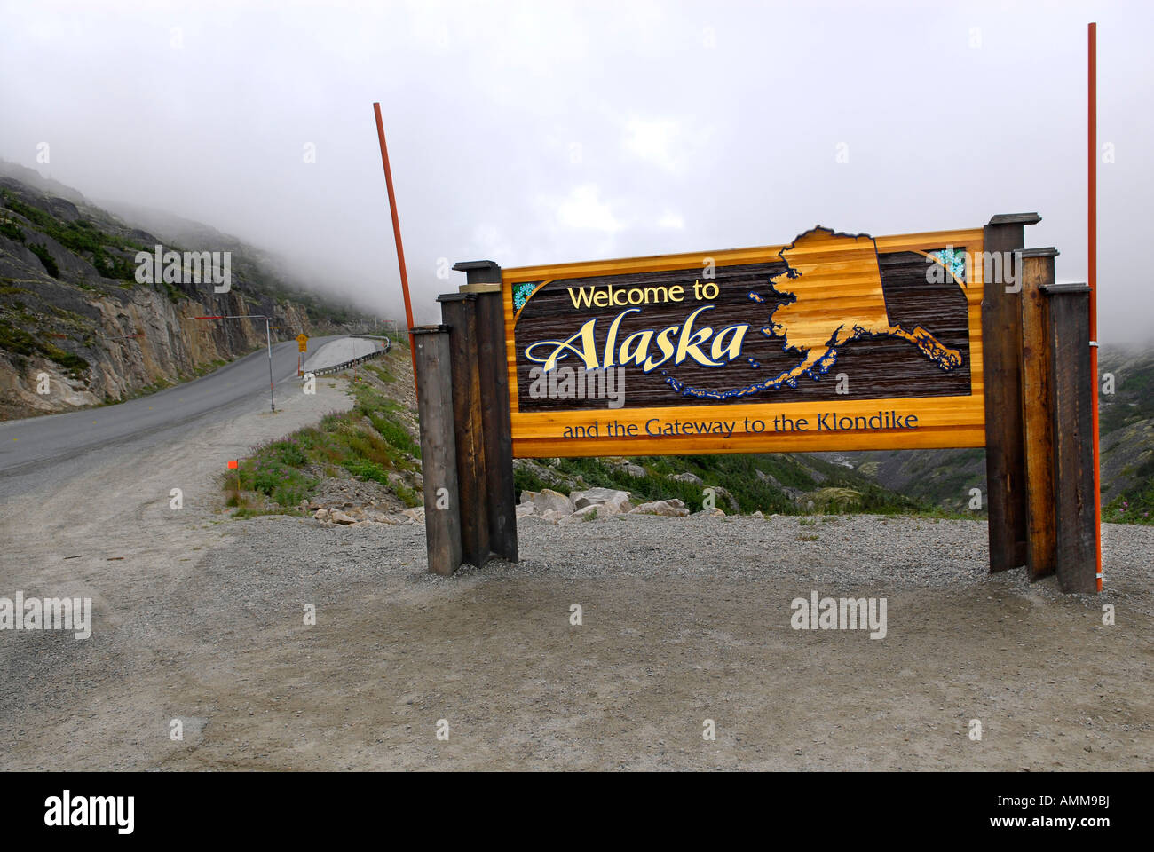 Welcome To Skagway High Resolution Stock Photography And Images Alamy