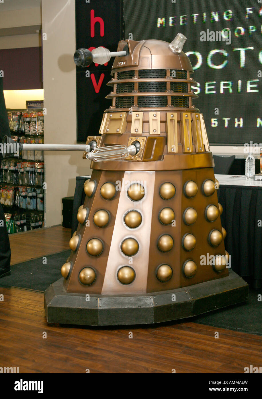 Dalek from the Doctor Who BBC TV series Stock Photo
