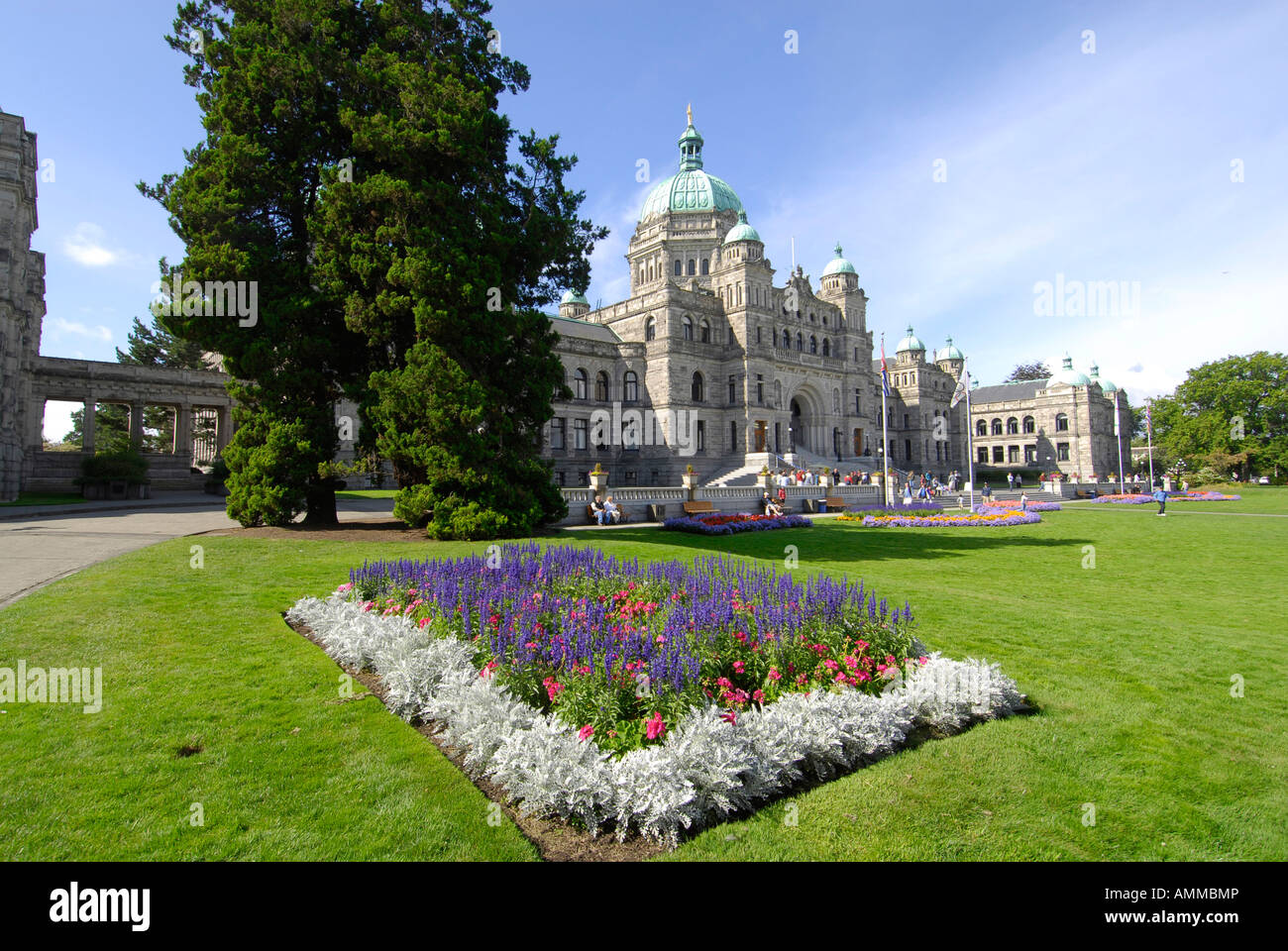 Flower Gardens Parliament Buildings Legislative Assembly Victoria