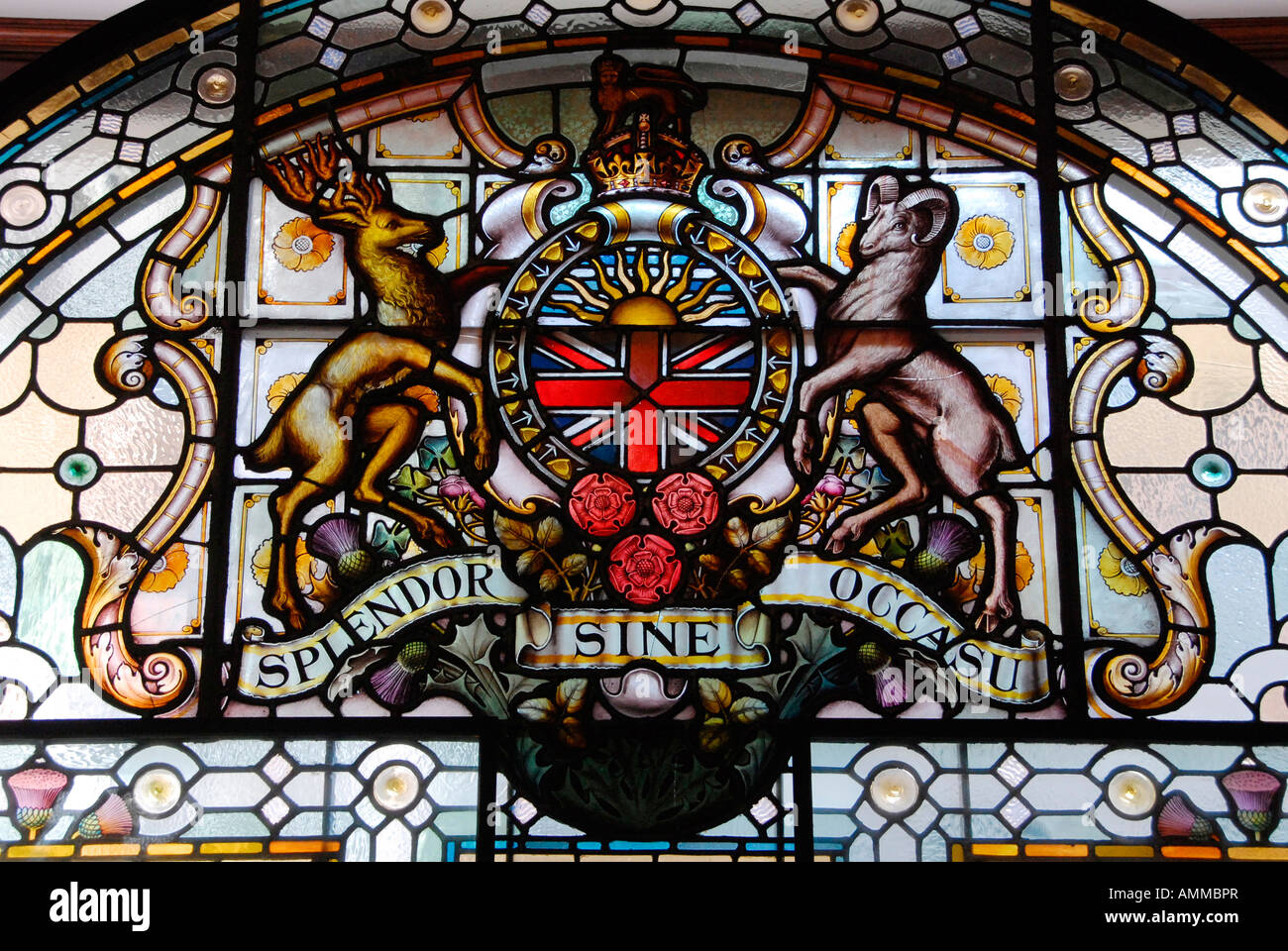 Stained Glass windows art Parliament Buildings Legislative Assembly