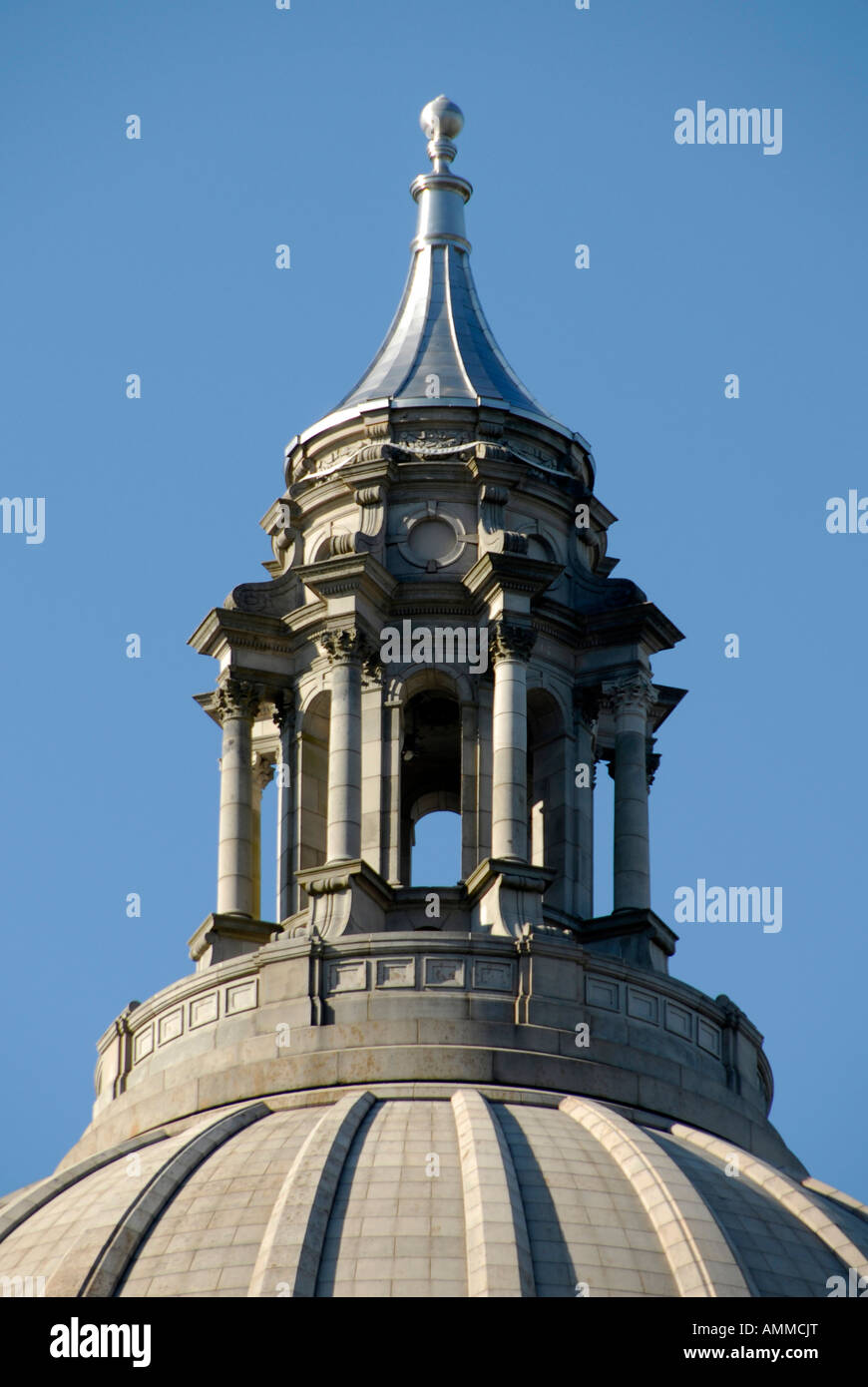 Dome atop Capitol Building Olympia Washington WA US United States legislature legislative laws legal government architects Stock Photo