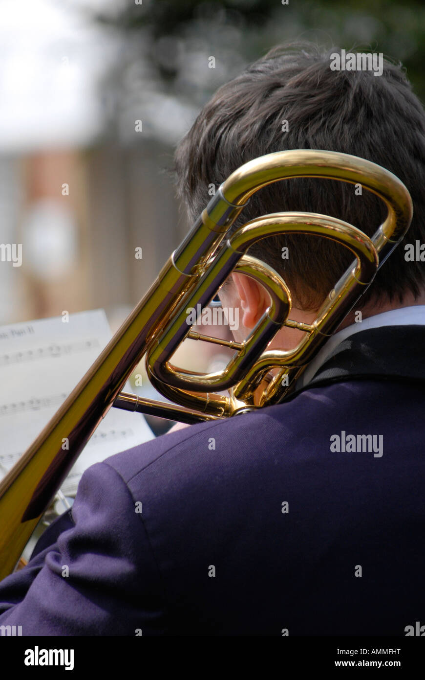 Trombone player hires stock photography and images Alamy