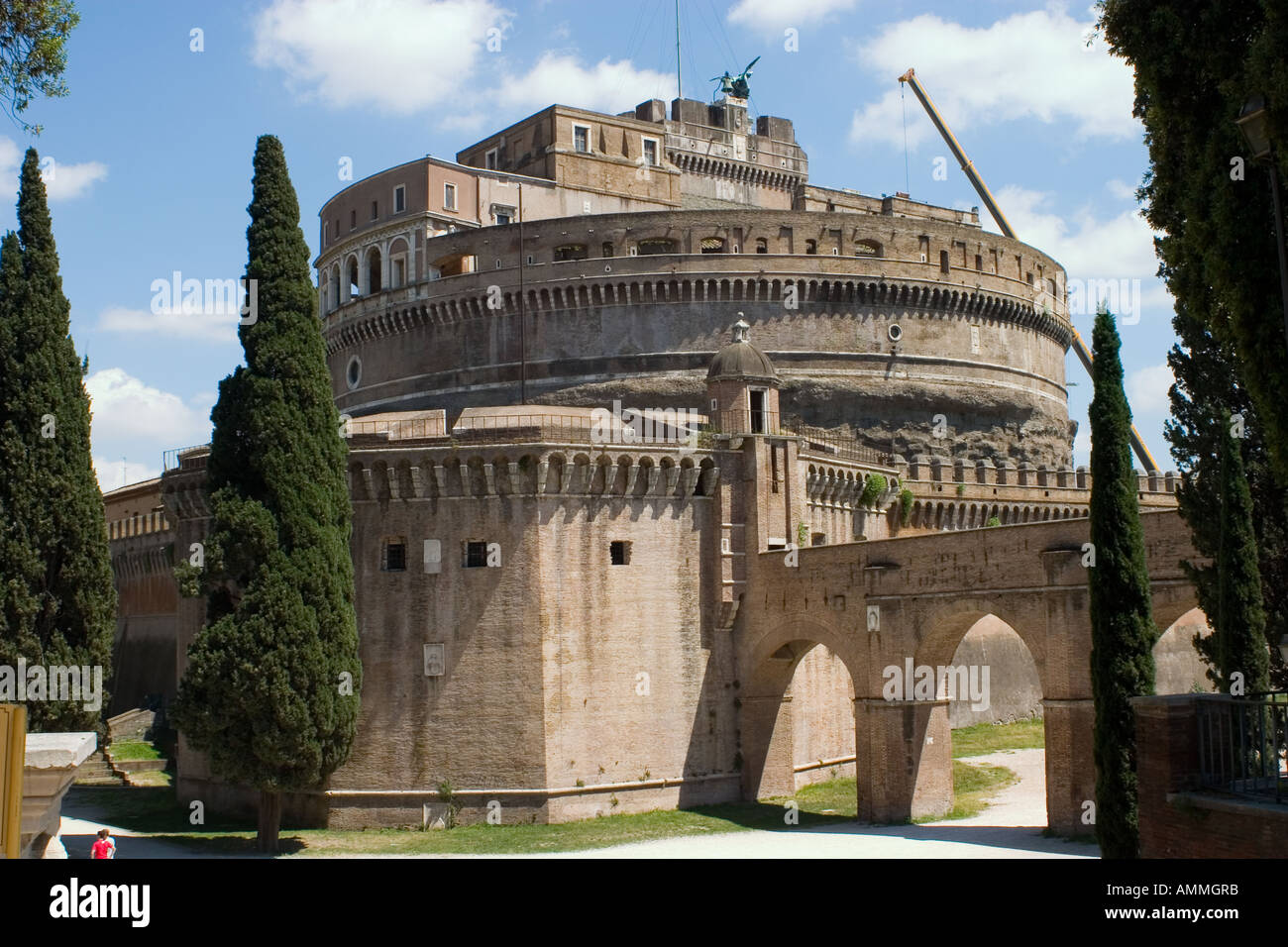 Castle of the Holy Angel, Rome, Italy. Stock Photo