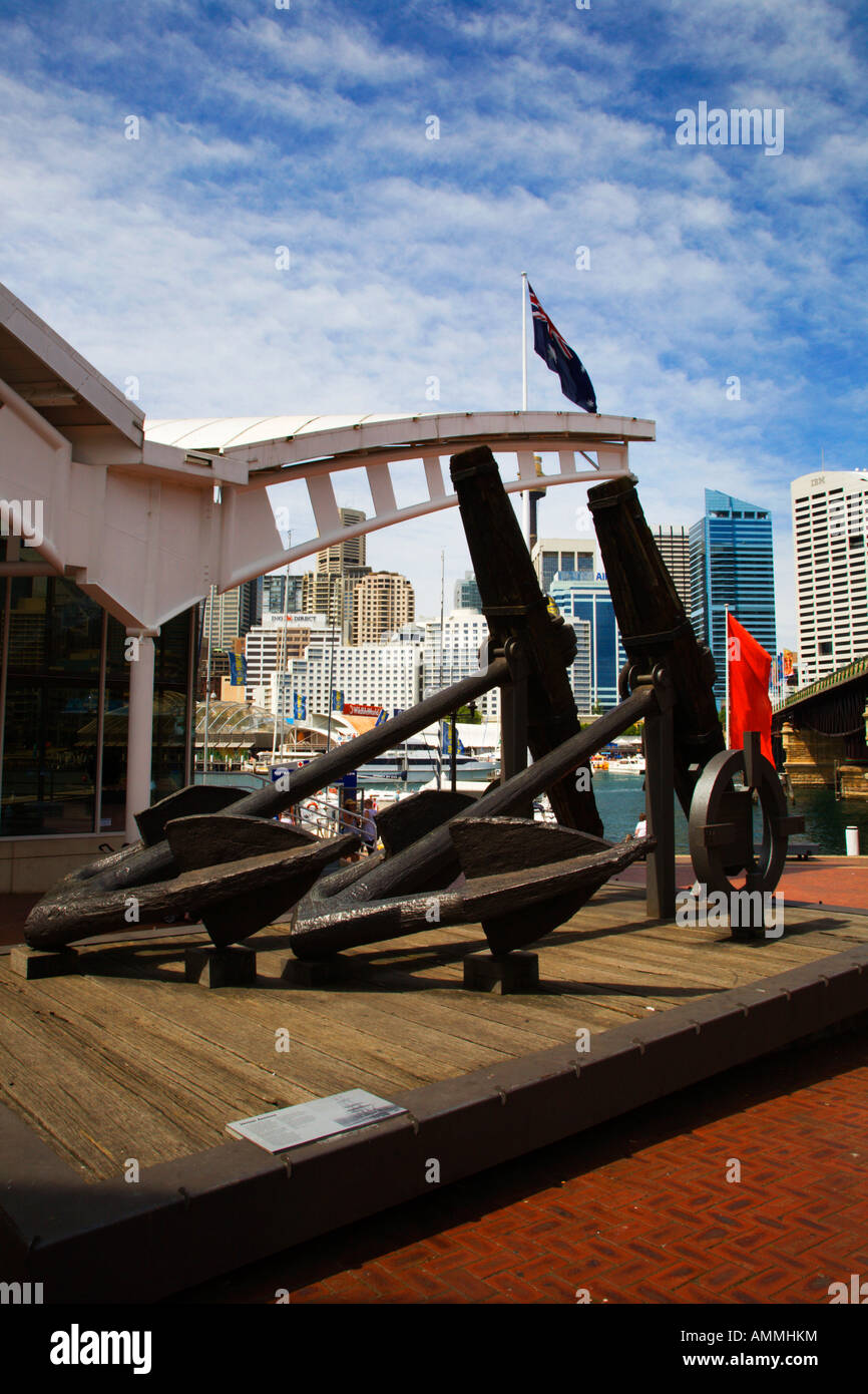 National maritime museum sydney new south wales australia stock photo