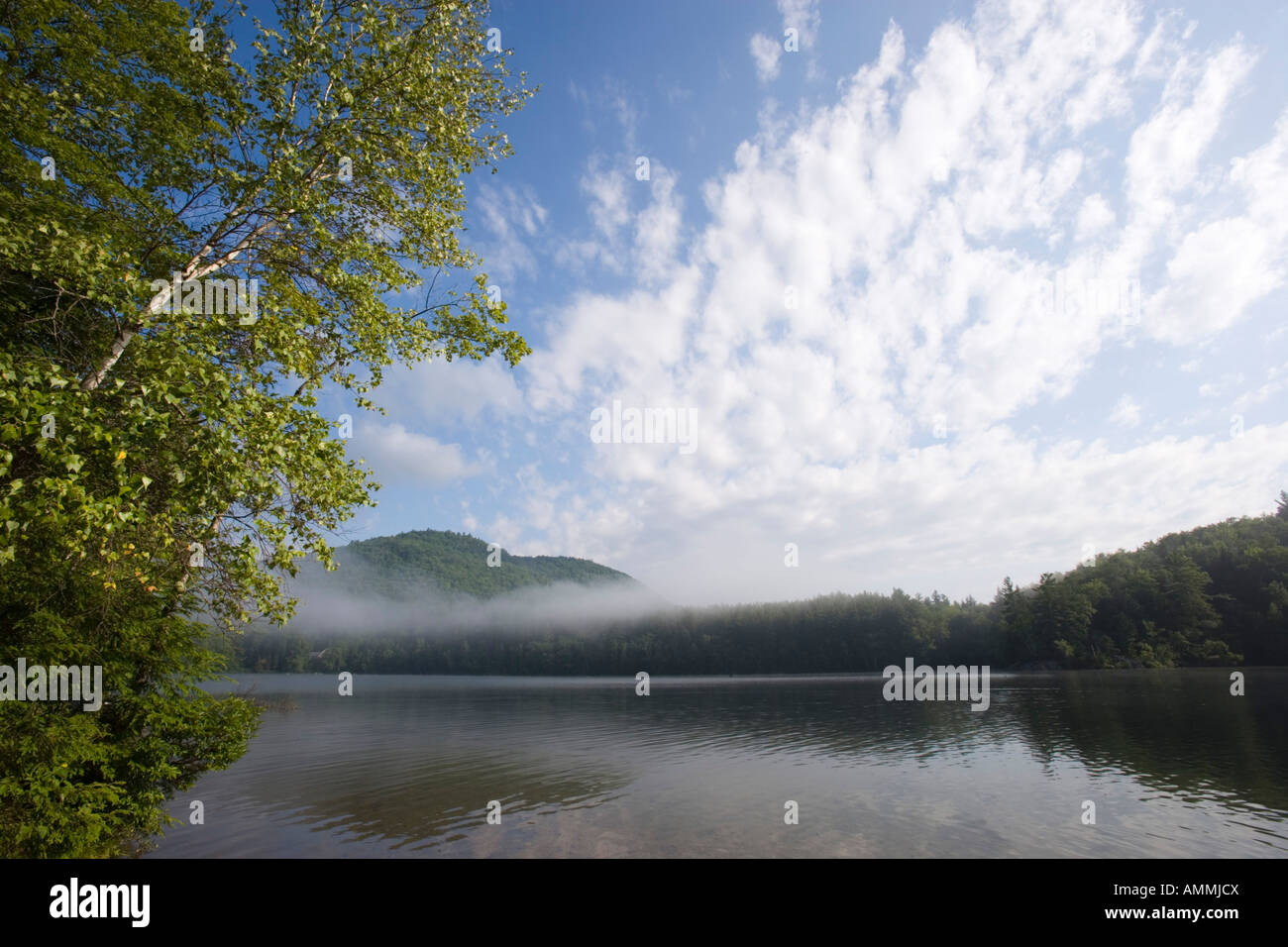 Mirror Lake in Woodstock NH Hubbard Brook Experimental Forest White