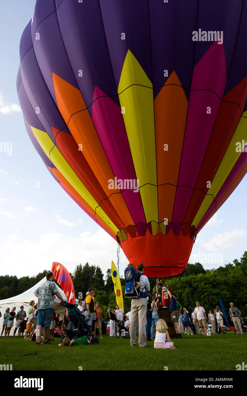 Quechee Balloon Festival in Quechee Vermont USA Stock Photo Alamy