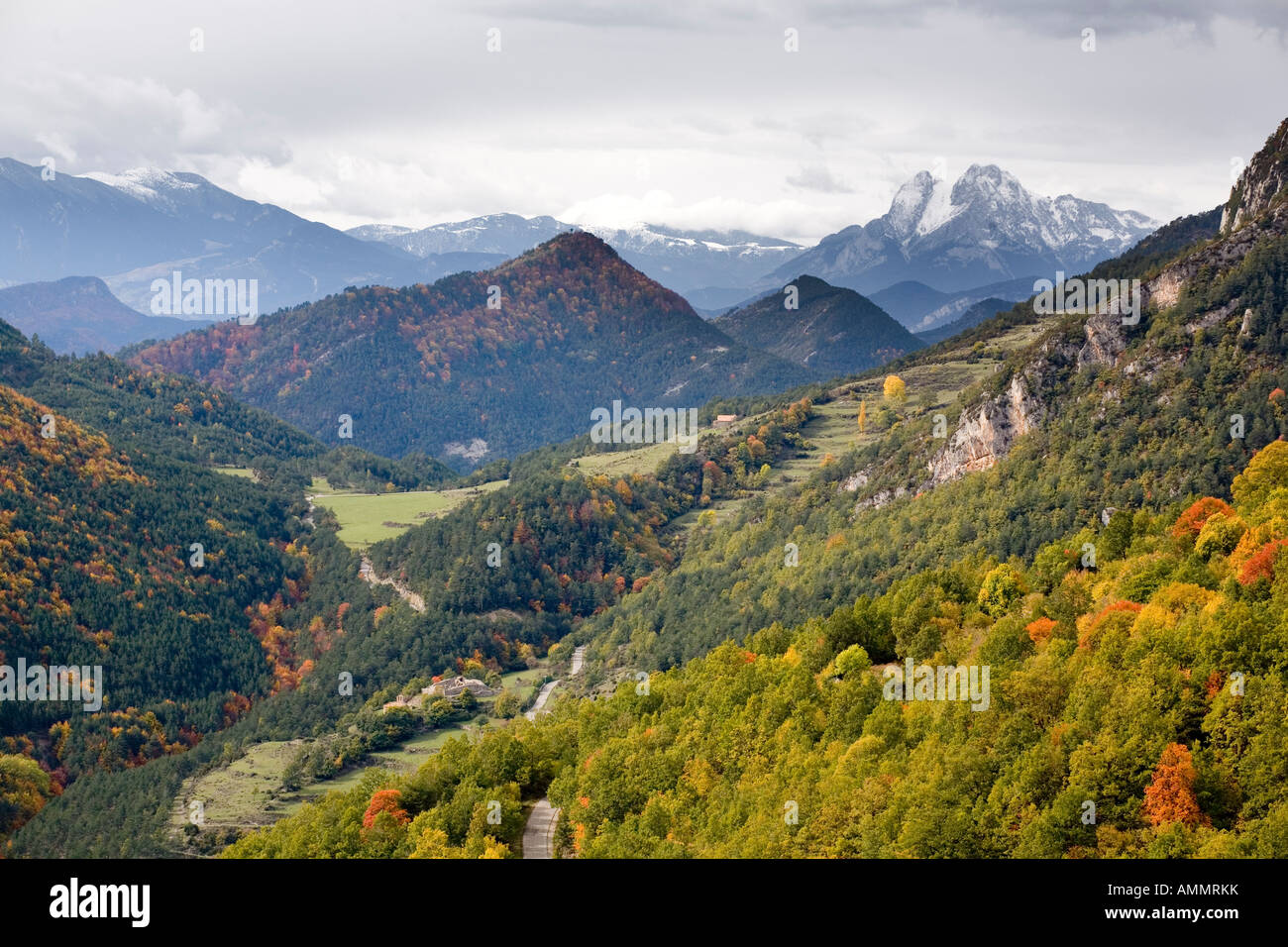cadi moixero natural park. pedraforca massif Stock Photo