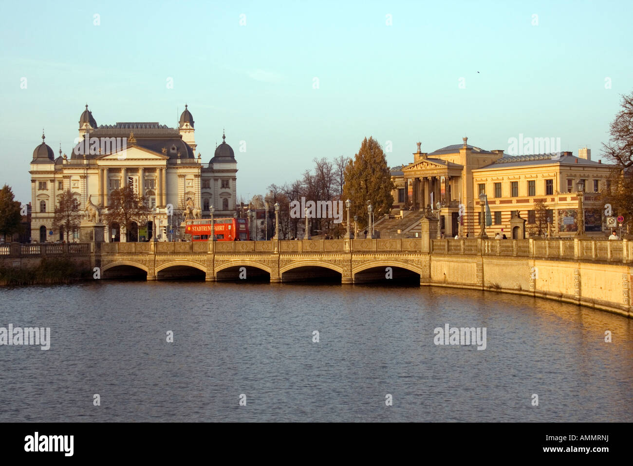 Opera and Concert Hall and Museum in Schwerin Stock Photo - Alamy