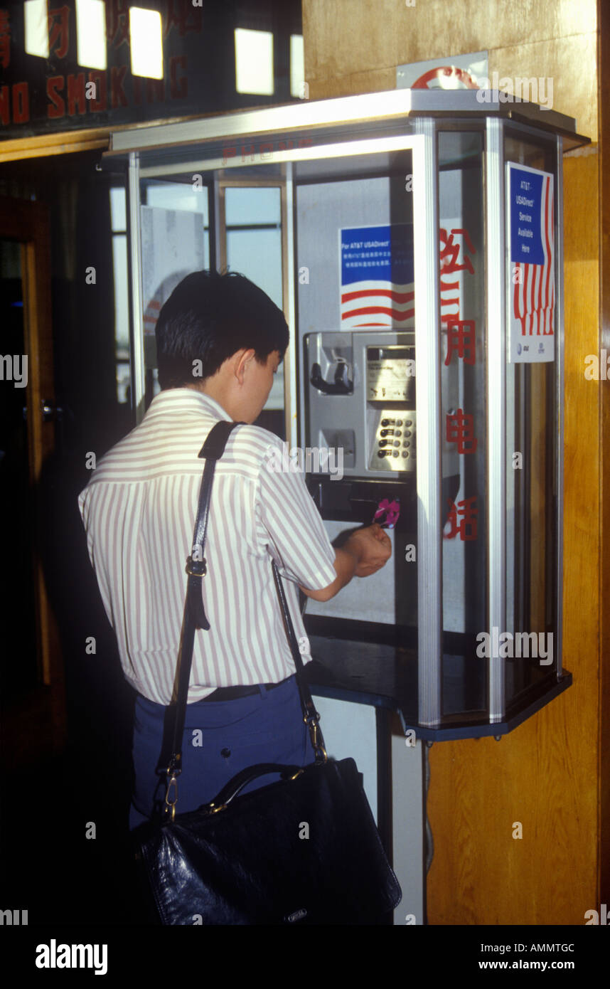 Phone booth with people hi-res stock photography and images - Alamy