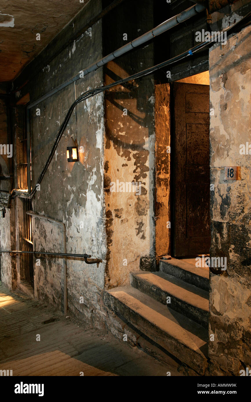 THE INTERIOR OF MARY KING'S CLOSE,EDINBURGH. Stock Photo