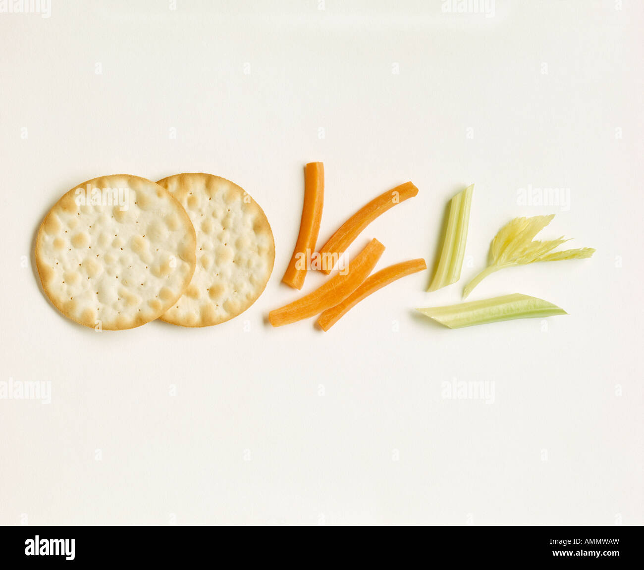 snack crackers celery carrot Stock Photo Alamy