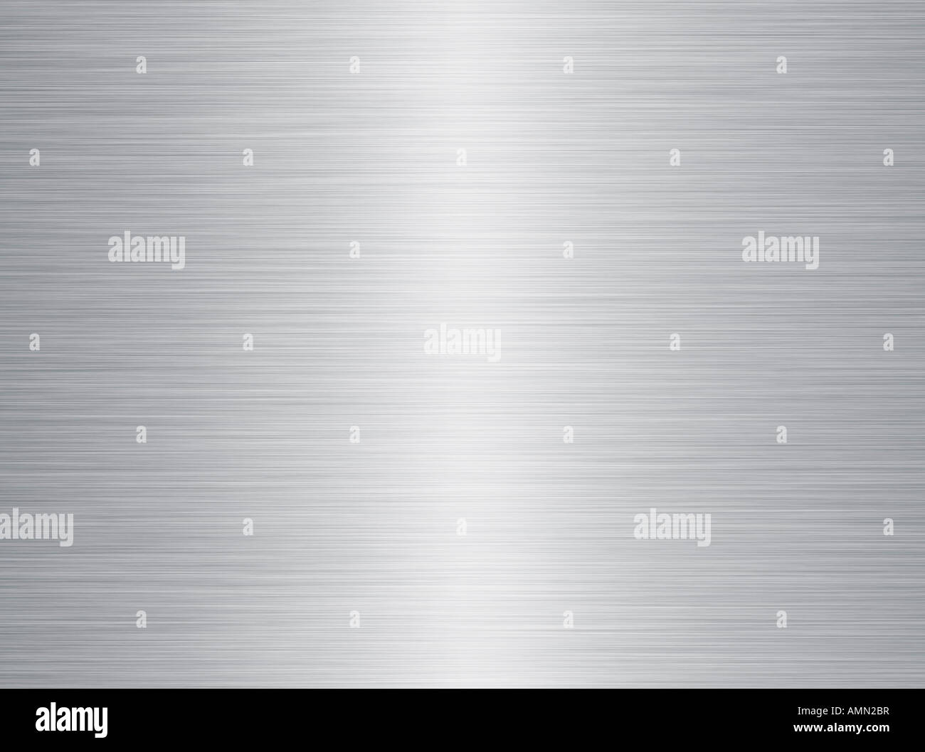 a very large sheet of rendered brushed steel or metal Stock Photo