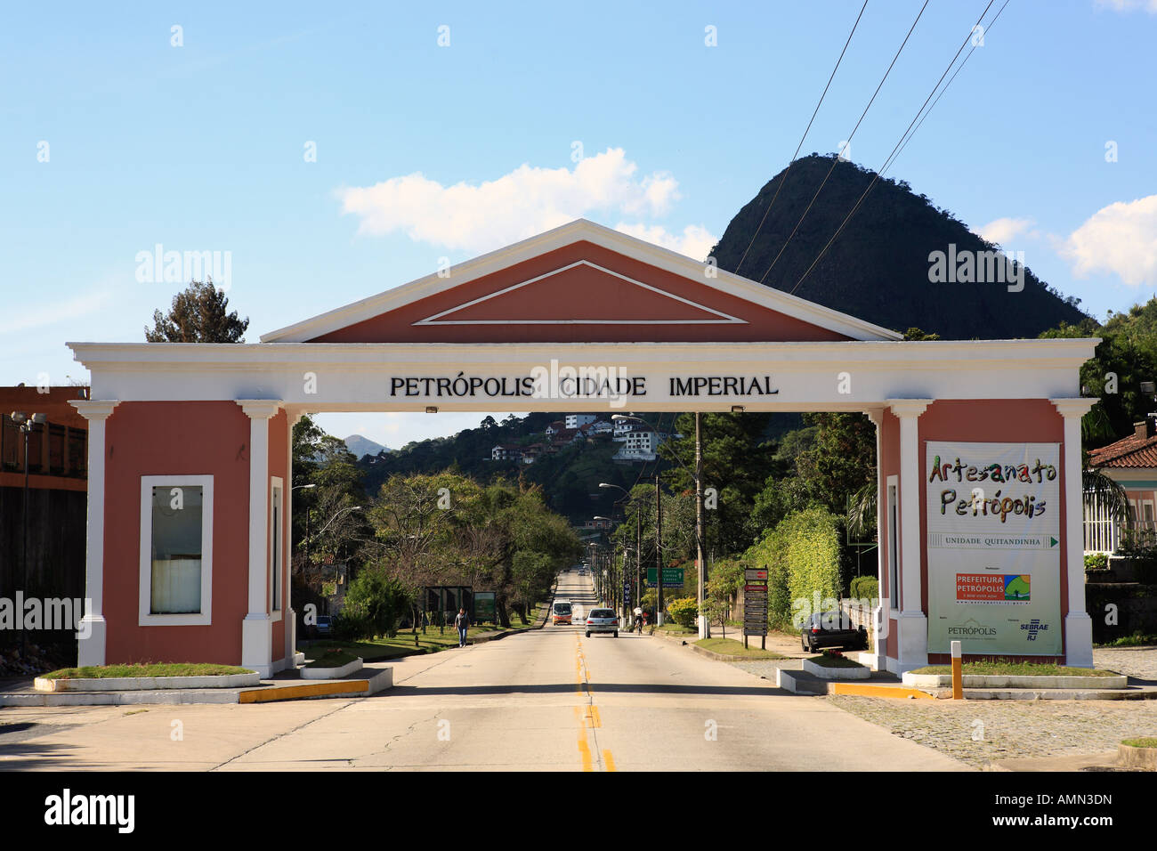 ancient imperial city of petropolis in rio de janeiro state in brazil ...