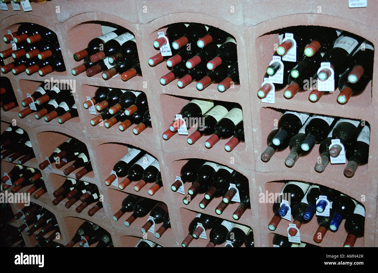 Wine cellar, France Stock Photo Alamy