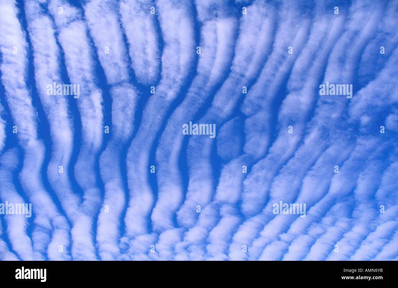 Cloud Patterns, Bowesdorp, South Africa Stock Photo