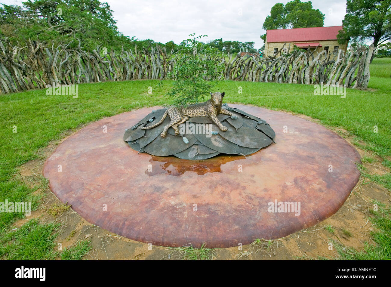 Zulu battle memorial at Rorke s Drift Shiyani Battlefield where on January 22 1879 Anglo Zulu