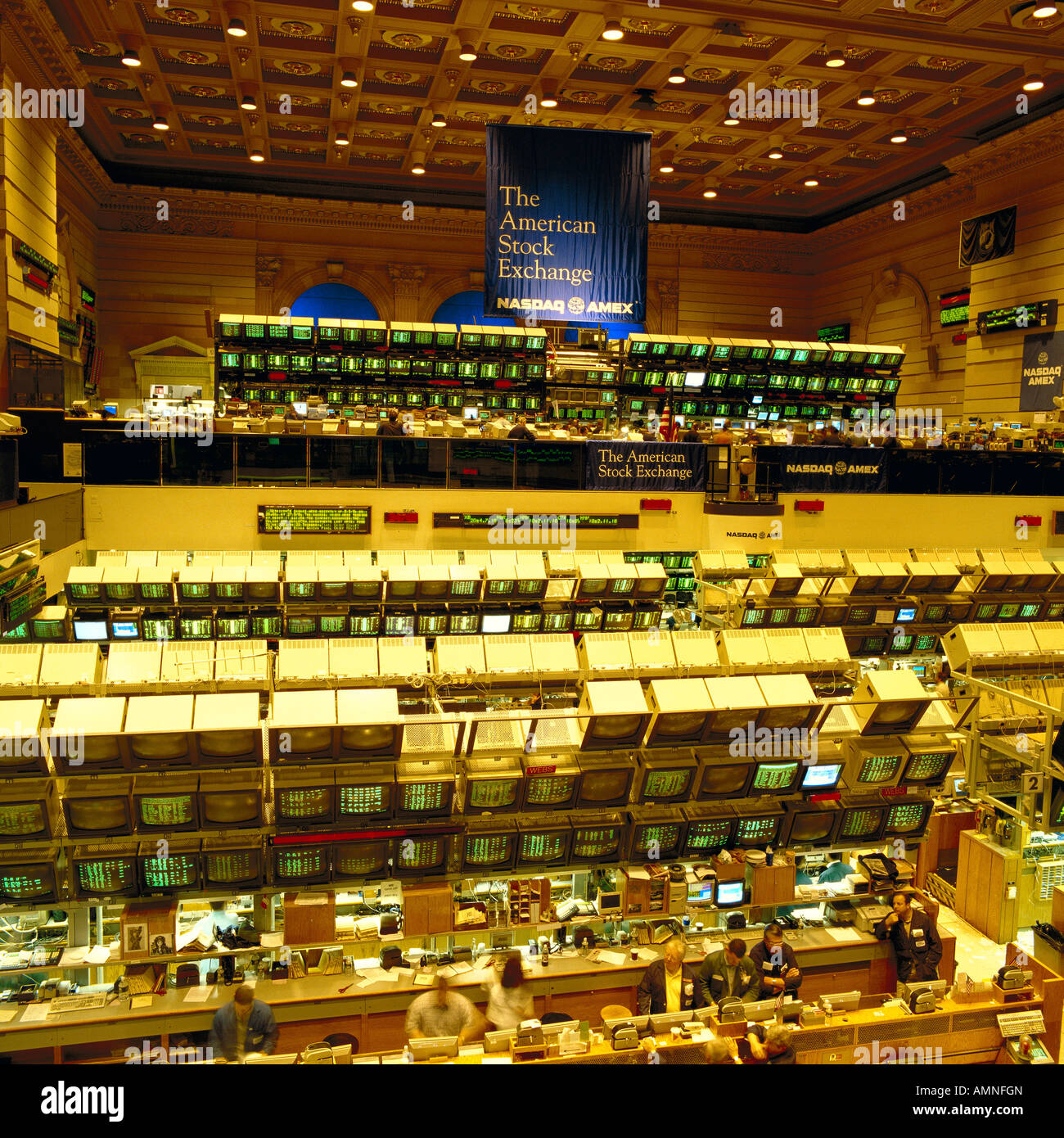 The American Stock Exchange Stock Photo - Alamy